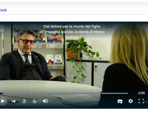 Dal dolore per la morte del figlio all’impegno sociale, la storia di Marco Galbiati (Rai News)